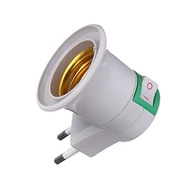 Adaptador Tomada para Lâmpada E27 com Interruptor - Bivolt e Plug ABNT - imagem 2