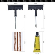 Kit Reparo Pneu Profissional: Solução Completa para Carro e Moto | 3 Macarrões, 2 Brocas e Cola - imagem 4
