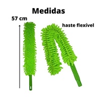 Espanador de Pó Flexível em Microfibra 57cm - Limpeza Inteligente e Sem Esforço - imagem 3
