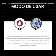 Polimento de Metal Premium: Removedor de Riscos e Oxidação com Proteção Duradoura - imagem 5
