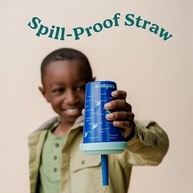 REDUCE GoGo's Copos Infantil Portátil 350ml com Canudo e Tampa à Prova de Vazamento - 5 Unidades Empilháveis Laváveis - imagem 3