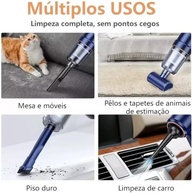 Aspirador Portátil Sem Fio: Potência e Praticidade para Seu Carro e Casa! - imagem 5