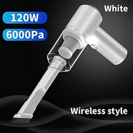 Aspirador de Pó Portátil 120W para Carro: Limpeza Potente e Sem Fio - imagem 3