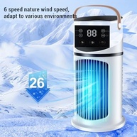 Ar Condicionado Portátil com Umidificador e Luz Noturna | 6 Velocidades e 7 Cores - imagem 5