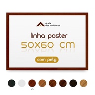 Moldura Quadro Poster 50x60 cm com Acetato PETG - Decore com Estilo e Durabilidade - imagem 1