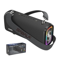 Caixa de Som SABALA DR-908 Pro: Graves Potentes, Luzes RGB e Bluetooth 5.4 (Preto) - imagem 1