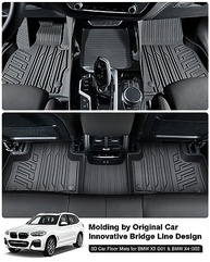 Tapetes 3D TPE Powerty para BMW X3 e X4 (2018-2024) - Proteção Total e Ajuste Perfeito - imagem 3
