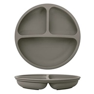 Prato de Silicone com Divisória KaBaby Cinza - Seguro, Prático e Sem BPA - imagem 3