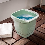 Balde Slim com Alça 8,5L Verde Menta - Prático e Durável para Organização Diária - imagem 3