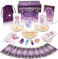 Tarot Romântico Galáctico com Guia - 78 Cartas + Acessórios Premium para Iniciantes e Amantes de Tarot - imagem 1
