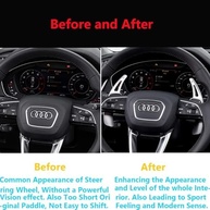 Extensão de Câmbio Volante Audi A3, A4, Q5, Q7, TT e Mais - Prata Premium - imagem 5