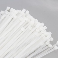 Abraçadeiras Plásticas Brancas Premium - Resistência e Durabilidade para Organização Interna/Externa - imagem 2