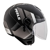 Capacete Peels Freeway 4Ever Preto Fosco/Grafite: Segurança e Estilo para Sua Moto - imagem 4