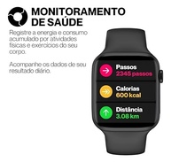 Smartwatch Microweare S10 Pro: NFC, ChatGPT, GPS e Design Elegante - Original - imagem 3