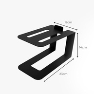 Suporte de Mesa para Monitores de Áudio e Caixas de Som - Par com Design Profissional - imagem 4