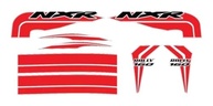 Protetor Adesivo Rally 12 Vermelho Cromo para Honda NXR Bros 160 - Estilo e Proteção Premium - imagem 2
