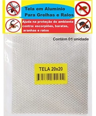 Tela para Ralo Grelha 20x20cm em Alumínio Anti-inseto - Proteção Elegante e Duradoura para Seu Lar - imagem 2