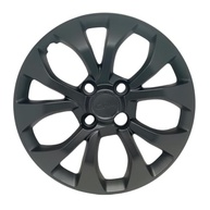 Kit 4 Calotas Aro 15 Preto Fosco - Onix, Prisma, Cobalt: Estilo e Proteção! - imagem 3