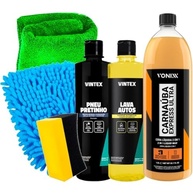 Kit Completo Lava Autos Vintex & Vonixx: Brilho Impecável e Proteção Duradoura - imagem 2