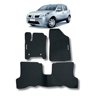 Tapete Borracha Sandero 2008-2014 Traseiro Inteiriço: Proteção e Estilo para Seu Carro - imagem 2