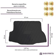 Protetor de Porta-Malas Personalizado para Honda City Sedan 2022-2024: Proteção e Estilo em Relevo! - imagem 4