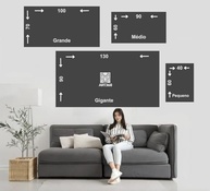 Quadros Decorativos Abstratos 90x60cm - Modernos e Premium para Sala, Quarto e Escritório - imagem 3