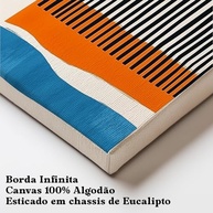 Kit 3 Quadros Decorativos Canvas 40x50 cm - Arte Moderna para Sala, Quarto e Corredor - imagem 5