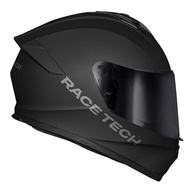 Capacete Race Tech Hit Esportivo: Segurança e Estilo Monocolor Preto Fosco - imagem 3