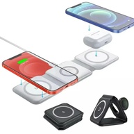 Central de Carga 3 em 1: Wireless, Dobrável e Rápida! - imagem 3