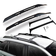 Rack de Teto e Barras Transversais em Alumínio Preto para Toyota RAV4 2019-2022 - imagem 1