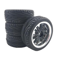Pneus de Borracha WLtoys 144001 66mm (4 Unidades) - Tração e Durabilidade para seu RC - imagem 1