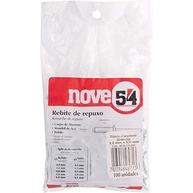 Rebite de Repuxo Nove54 3,2mm x 8mm: Fixação Rápida e Segura (Pacote 100 Peças) - imagem 3