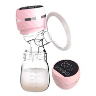 Bomba Tira Leite Elétrica Portátil Recarregável com Sucção Ajustável e Coletor Integrado (Rosa) - imagem 1