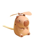 e-recarregavel-design-fofinho-divertido-portatil-mini-compacto-capivara-a-ventilador-a