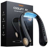Ventilador de Pescoço COOLiFY - Resfriamento Pessoal Portátil com Fluxo 3D, Recarregável e Ultra Leve - imagem 2