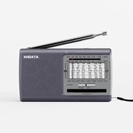 Rádio Portátil XHDATA D219: Som Cristalino e Recepção Global AM/FM/Ondas Curtas - imagem 1