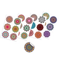 24 Adesivos Mandalas Recortados - Decore com Estilo e Facilidade - imagem 1