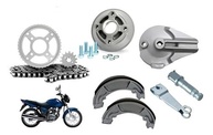 Kit Relação Completo: Espelho, Flange e Patim para Honda Titan 150 e Fan 160 - Durabilidade e Performance! - imagem 1