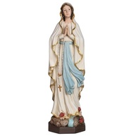 Estátua de Nossa Senhora de Lourdes 30,5 cm - Decoração Religiosa Elegante para Casa e Jardim - imagem 2