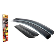Calha de Chuva Defletora TG Poli para Renault Captur 2017+ | Proteção e Estilo Fumê - imagem 1