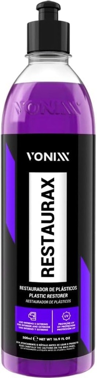 Restaurax Vonixx 500ml: Renove e Proteja Plásticos Externos do Seu Carro! - imagem 1