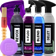 Kit Completo Limpeza Automotiva Externa Vonixx: Delet, V-Floc, Blend e Revox - imagem 1