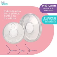 Lolly Concha de Amamentação Rígida Transparente - Proteção e Conforto para Mães - imagem 3
