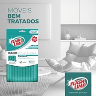Pano de Microfibra Multiuso Flash Limp - Limpeza Sem Riscos e com Alta Performance - imagem 4