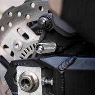 Protetor de Sensor ABS Roda Traseira Alumínio Cinza para Royal Enfield Himalayan 411 e 450 (2016-2025) - imagem 3