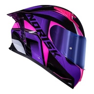 Capacete Norisk Flow Pulse Rosa e Roxo - Segurança e Estilo para Você! - imagem 3