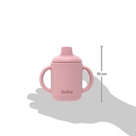 Copo em Silicone Rosa da Buba - Seguro, Ergonômico e Livre de BPA - imagem 4
