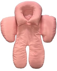 Redutor de Bebê Conforto Anatômico 100% Algodão - Conforto e Segurança para o seu Bebê (Rose) - imagem 4