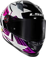 Capacete LS2 FF358 Pro Estellar Rosa e Roxo: Estilo e Segurança para Sua Aventura! - imagem 3