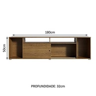Rack para TV até 65" Madesa Cancun Rustic - Design Moderno e Resistente - imagem 4